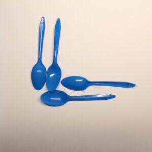 Mini Cuchara Color Azul Paquete 25 unidades