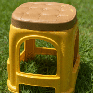 Banco Mediano con asiendo Color café Unidad